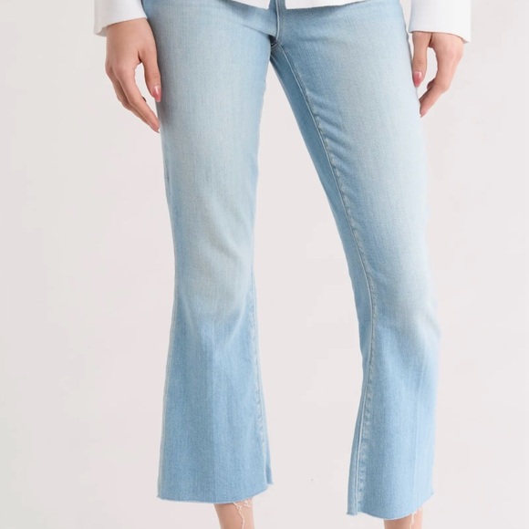 L'AGENCE Light Blue Flare Jeans - Picture 2 of 8